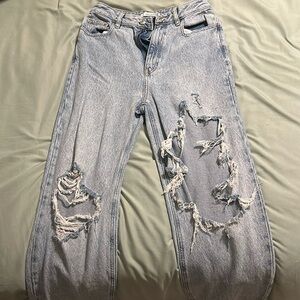 pacsun light wash jeans